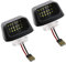EMSea 1 Paar Auto 18 LED Kennzeichenbeleuchtung hinten 26510 ZP50A 6500K 12V kompatibel mit Navara D40 2004-2020 Armada Titan Xterra