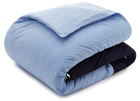 Tommy Hilfiger Color Block Bettwäsche-Garnitur Farbe Blue Größe 155x220