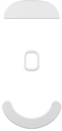 Patins en PTFE pour Pulsar X2 (0,8 mm - Type Original)