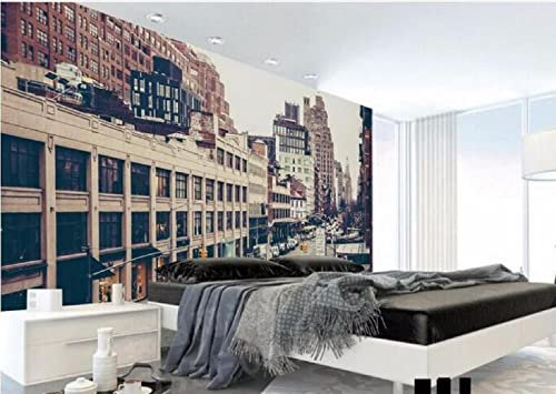 Custom Fresco Nineties Nostalgia Sofa Backdrop Wallpaper-140Cmx100Cm
