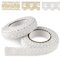 ASTARON Spitzenband Selbstklebend, weißes Spitzenband, Vintage-Dekorationsband, Spitzenband für Handwerk, Hochzeit, Dekoration, Scrapbooking, Geschenkbox