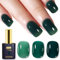 YTD Likomey UV Gellack Nagellack Gel,15ml Nude Smaragdgrün Transluzent Türkis Jelly Soak Off Nagelgel Maniküre Gel Polish,LS324