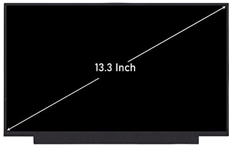 TECHNOLOGYVS 13.3 LAPTOP REPLACEMENT SCREEN FOR THINKPAD YOGA X13 GEN 3 ON-CELL TOUCH DISPLAY MONITOR PANEL FHD IPS LED LCD 40 PINS CONNECTOR
