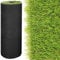 SPRINGOS Kunstrasen 1x10 m Rasenteppich für Balkon Terrasse Garten Grüne Wetterfeste Rasenmatte UV-beständig Pflegeleicht Draußen für Dekoration und Bodenbelag