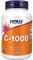 Now Foods, C-1000, Vitamin C, 1000mg, L-Ascorbic Acid, with Rosehip, 100 Vegan Tablets, Lab-Tested, Gluten Free, Vegetarian, Soy Free, Non GMO