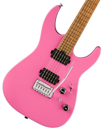 Charvel Pro-Mod DK24 HH 2PT CM Bubblegum Pink - E-Gitarre