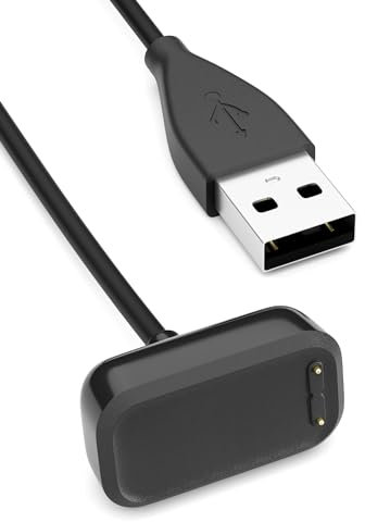 Bicmice 3.3Ft USB Charging Cable for Fitbit Charge 5,6,Luxe Fitness Trackers
