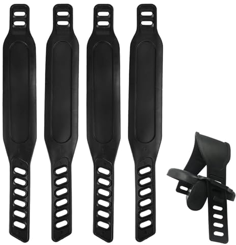 Heimtrainer Pedal Straps,Universal Pedalriemen,Pedalriemen Fahrrad,Pedalriemen für Heimtrainer,Pedalriemen für Stationäre Fahrräder,Universeller Pedalriemen,Passend für die meisten Heimtrainer,4 PCS