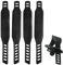 Heimtrainer Pedal Straps,Universal Pedalriemen,Pedalriemen Fahrrad,Pedalriemen für Heimtrainer,Pedalriemen für Stationäre Fahrräder,Universeller Pedalriemen,Passend für die meisten Heimtrainer,4 PCS