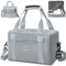 CS COSDDI Designed for Ryanair Cabin Bag 40x20x25 Underseat Carry-ons Bag, Expandable for Easyjet Cabin Bag Travel Bag with Trolley Sleeve Weekend Overnight Bag Hand Luggage Bag for Women Men