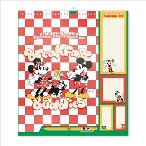 Grupo Erik Kalender 2025 Disney Classics Kalender 2025 Wandkalender 2025 - Familienplaner 2025 - Monatsplaner 2025 - Offizielles Lizenzprodukt Disney Fanartikel