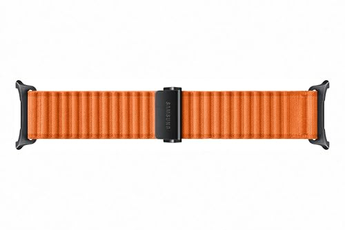 Samsung Trail Band für Watch Ultra Orange 152.65mm hohen Tragekomfort Stoffband