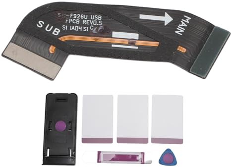 Motherboard-Anschluss-Flexkabel für Z Fold 3 F926, 2 Stück FPC Mainboard-Anschluss-Flex-Flachbandkabel, mit Komplettem Werkzeugsatz, Strenger Standard