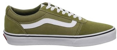 Vans Filmore Decon Herren Sneaker, Suede Canvas Olive White, 46 EU