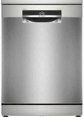 Bosch SMS6ZCI11F, Serie 6, Geschirrspüler 60 cm, freistehend, gebürsteter Stahl, Anti-Fingerabdruck