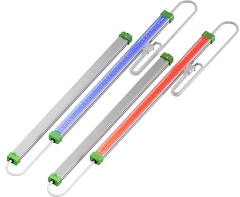 MARS HYDRO ADlite RB30 LED Grow Lampe, Pflanzenlampe 440nm & 660nm Spektrum Signifikante Steigerung der Ernteerträge, 60cm Grow Light 30Wx2, Deep Red und Blue Pflanzenlicht Streifen für Grow Zelte