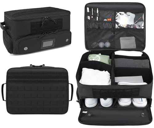 BlesMaller Golf Trunk Organizer Schwarz