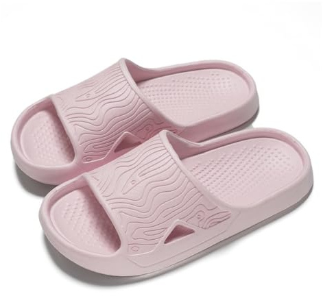 CHGANG Sliders Cloud Slippers Women Men，Non-Slip Womens Slippers Cloud Sliders，Shower Bathroom Soft Flip Flops With Thick Sole Bathroom Pool Beach,Pool And Outdoor