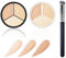 Zonoori 2 Stück Concealer Palette, Full Conceler, 3 Color Make Up Concealer