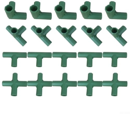 Robuster PP-Kunststoff, 11 mm Steckverbinder für Gewächshaus- und Pflanzenstützlösungen (A)