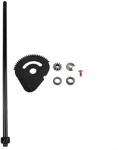 Besttoolifes 738-0919B Lenkstangen-Wellen-Montagesatz, mit Lenkgetriebebuchsen-Kit, für Troy Rasenmäher Ersatzteile, Lenkstangenwelle