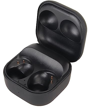 Dioche Buds Pro Earphone Charging Case with USB Charging Alternative Port Compatible with Buds 2 Pro SM R510; 600mAh Battery with Long Battery Life, black.