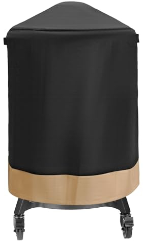 Onlyfire Kamado Grill Cover Fits for Large Big Green Egg,Kamado Joe Classic and Stand-Alone,Large Grill Dome,Louisiana K22,Coyote The Asado Cooker and Other,29.5 Dia X 34 H