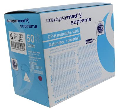 Lohmann & Rauscher Sepermed derma plus OP-Handschuhe, Gr. 7.5