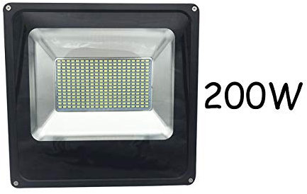 FARO FARETTO MULTI CHIP LED 200W PROIETTORE ESTERNO LUCE BIANCA FREDDA IMPERMEABILE IP66