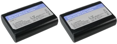 Trade-Shop 2X Kamera Li-Ion Akku 1800mAh für Leica BM8 M8 M8.2 M9 14464 BM-8 M-8 M-8.2 M8,2 M-9 M9P M9-P M-9P M-E ME 144-64 ersetzt Leica M8 M9 BLI-312 M-8 M-9 BLI312
