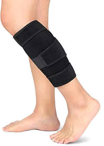 Medias Compresivas Deportivas, Mangas De Soporte De Pantorrilla Protección De Pantorrilla De Neopreno Ajustable Soportes De Compresión De Pantorrilla Para Dolor De Pantorrilla Y Espinilla