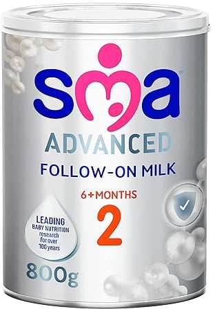 SMA ADVANCED Follow-on Baby Milk Powder Formula , 6-12 months , 800g (Pack of 1)