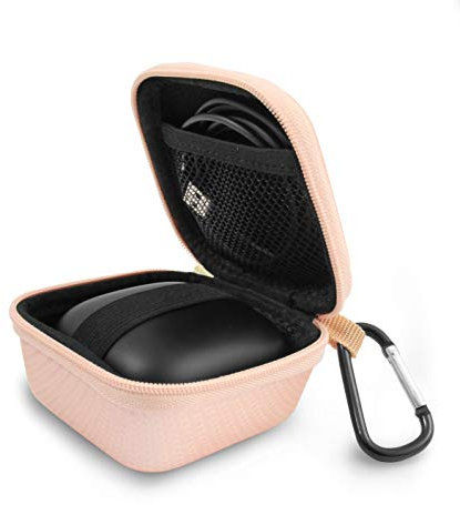 Casemix - Custodia da viaggio in oro rosa, compatibile con auricolari wireless Beats Powerbeats Pro