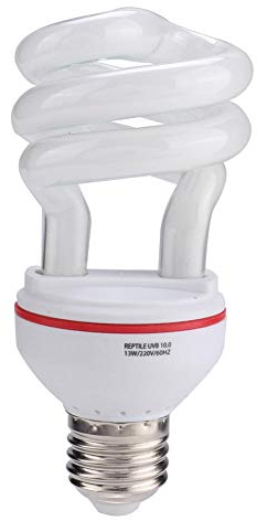 13W Energiespar lampen Spiral Compact Reptile UVB Birne Fluoreszierende Desert Wüste Terrarium Lampe für Schildkröten Schlangen Eidechse 220V(UVB 10.0)