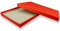 1x DIN A4 - Hochwertige Geschenk- und Aufbewahrungsbox - 30,2 x 21,3 x 2,1 cm - Rot - stabiler 650 g/m² Karton