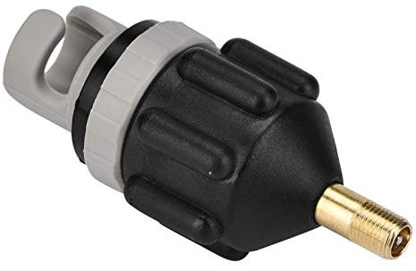 Bnineteenteam Inflatable Boat Pump Adaptor, Compressor Air Valve Converter Paddle Board Pumping Adaptor with Standard Conventional for Yacht Boating