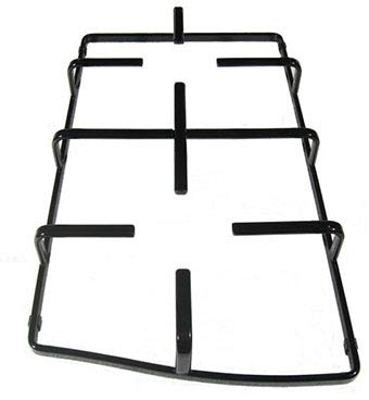 Griglie Ariston Hotpoint Indesit in ferro smaltato nero lucido per cucina a gas piano cottura PC750 5 fuochi - C00303486 - C00303487 - C003034488 (Griglia destra GRG023)