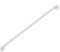 HHXD Handlauf für Treppen Innen Aussen Haltegriffe Rohrförmiges Geländer Wandhandlauf Sicherheitsgeländer/Weiß / 120cm/3.94ft