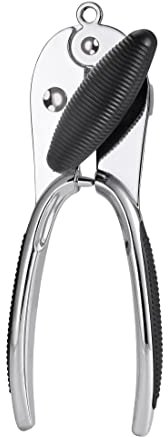 Royal Cuisine Can Opener Manual, Heavy Duty Can Opener Manual Smooth Edge Food Safety Cut 3-in-1 Can Opener/Jar/Bottle Opener for Seniors