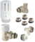 SOMATHERM FOR YOU - Set mit Thermostatkopf T301 Winkel Universal komplett.