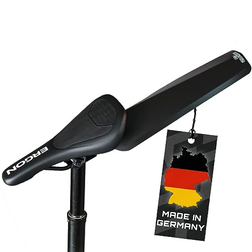unleazhed hinteres Fahrrad Schutzblech | MTB Schutzblech hinten | Sattel Mudguard | Gravel Mudguard hinten MR01 - Made in Germany