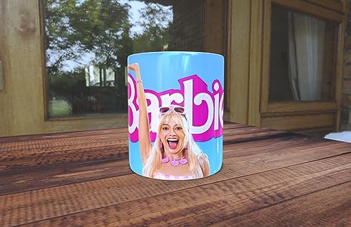 Barbie mug. Ideal for all fans of the famous doll.