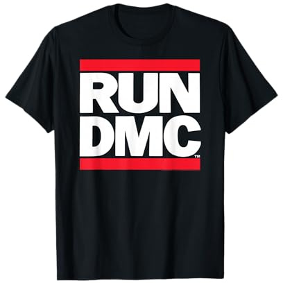 RUN DMC Logo Hip Hip Oldschool T-Shirt