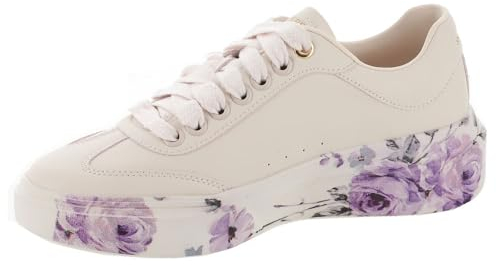 Skechers Damen Cordova Classic Painted Flora Sneaker, Rose, 38 EU