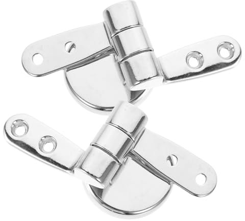 ORFOFE Wc-sitz 1 Satz Toilettendeckelscharnier Wc Sitz Schrauben Tauschen Toilettenscharniere Tauschen Toilettensitzschrauben Scharnierbolzen Toilettensitz Scharnier Rostfreier Stahl