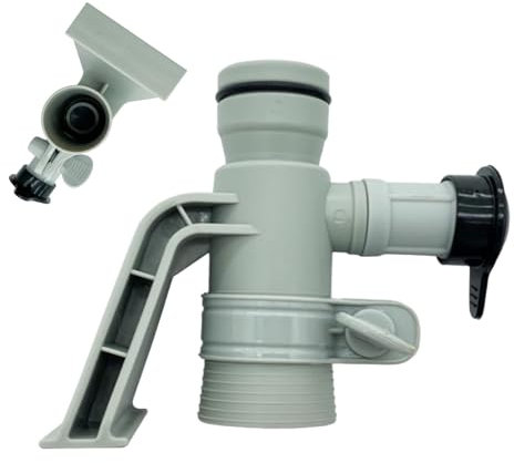 Vanne à piston, vannes d'arrêt pour piscine hors sol | Pièces de rechange pour piscine porte-tuyau | Valve à piston de tuyau, accessoire de pièce de piscine pour l'entretien de la piscine hors sol