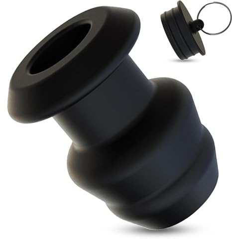 BDSMLOVE Anal Tunnel Plug mit Stecker Analplug Buttplug Analspielzeuge Fisting Plugs Sexspielzeug Spekulum Analdehner Anal Expander Anal Toys erotisches Sex Spielzeug für die Frauen Männer (L)