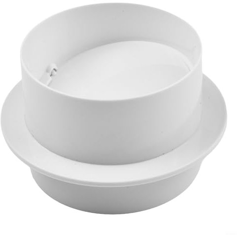 Clapet anti-retour de ventilation économe en énergie, parfait pour améliorer l'air dans les systèmes de conduits (100 mm)
