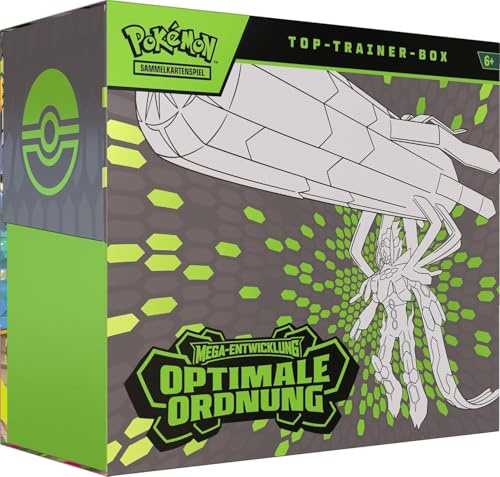 Pokemon Mega Entwicklung Optimale Ordnung – Top Trainer Box TTB - Deutsch NEU & OVP und BB-Toy-Trades-Toploader