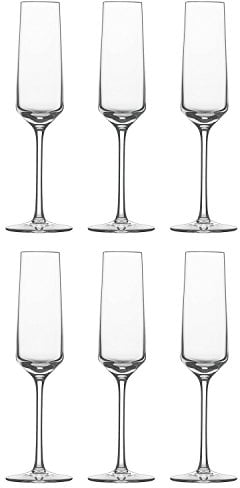 Schott Zwiesel SZ-112415-SET Champagne Glass with Mousse Point 7, Pack of 6
